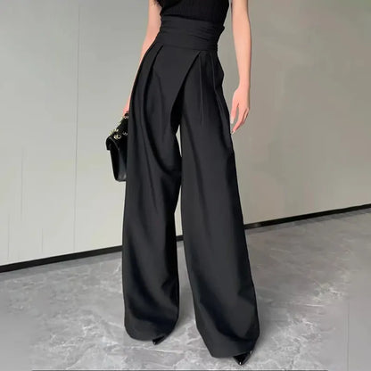 Fashion Drooping Wide-Leg Pants