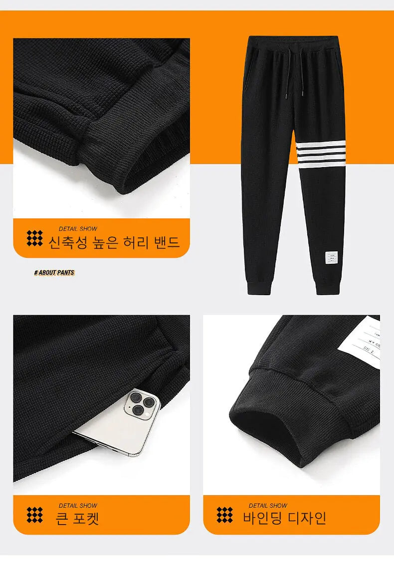 2023 Tracksuit Men 3-Piece Set